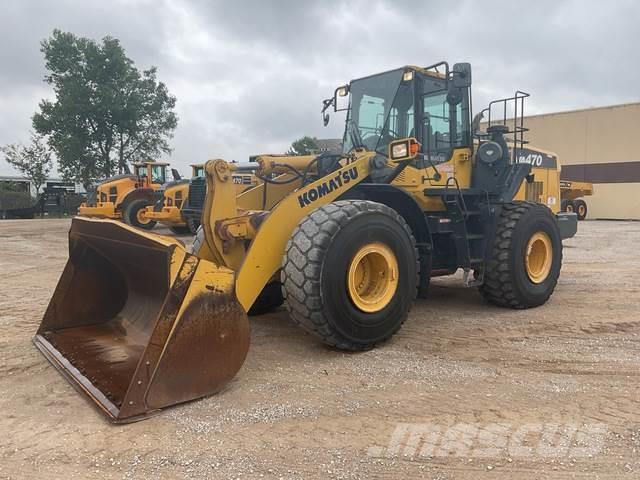 Komatsu WA470 Cargadoras sobre ruedas