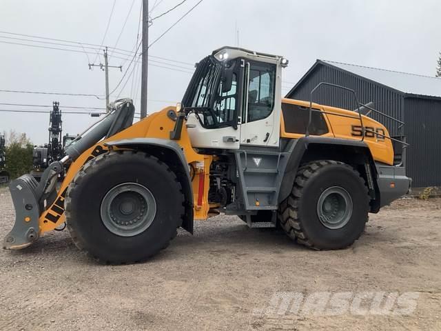 Liebherr L580 Cargadoras sobre ruedas