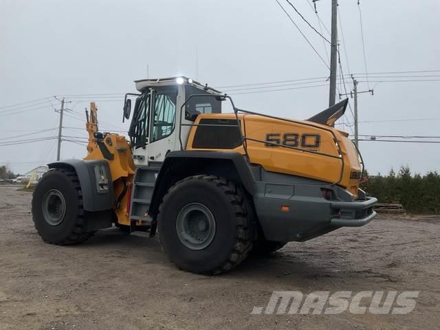 Liebherr L580 Cargadoras sobre ruedas