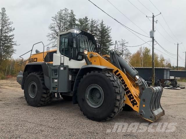 Liebherr L580 Cargadoras sobre ruedas