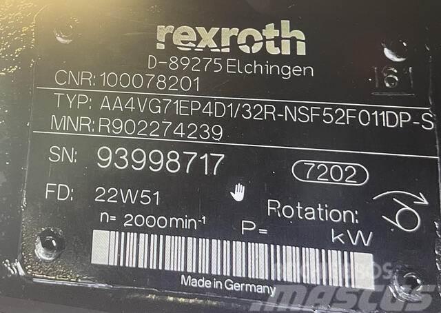 Rexroth  Martillos neumáticos para pilotes