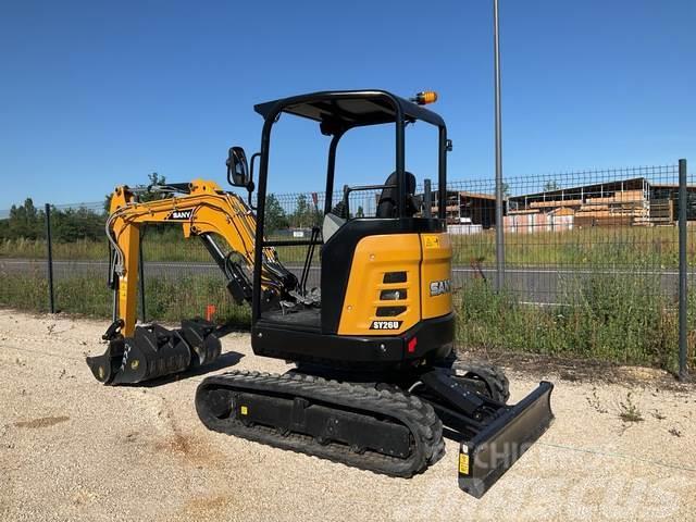 Sany SY26U Miniexcavadoras