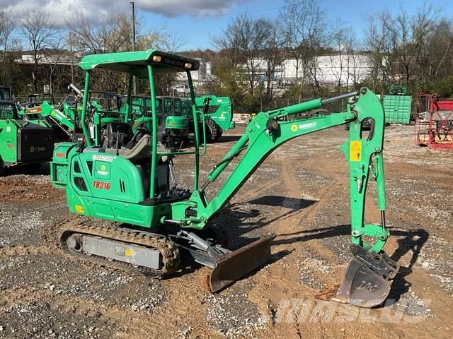 Takeuchi TB216 Excavadoras sobre orugas