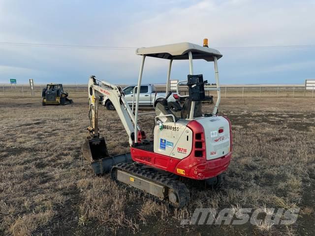 Takeuchi TB216 Excavadoras sobre orugas