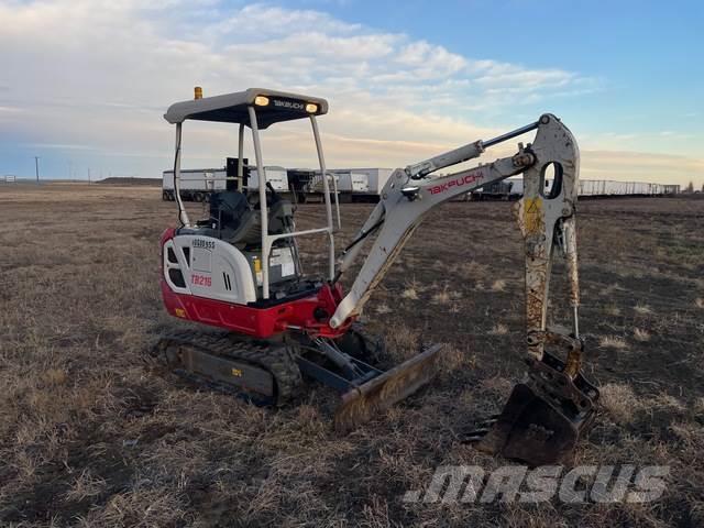 Takeuchi TB216 Excavadoras sobre orugas