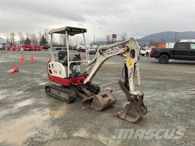 Takeuchi TB216 Excavadoras sobre orugas