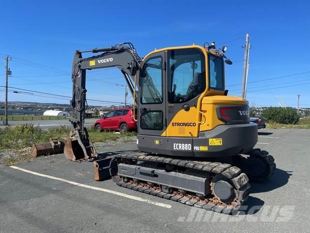 Volvo ECR88D Excavadoras sobre orugas