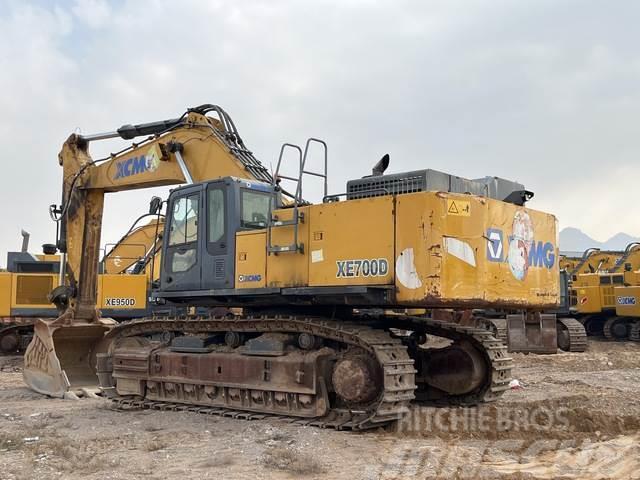 XCMG XE700D Excavadoras sobre orugas