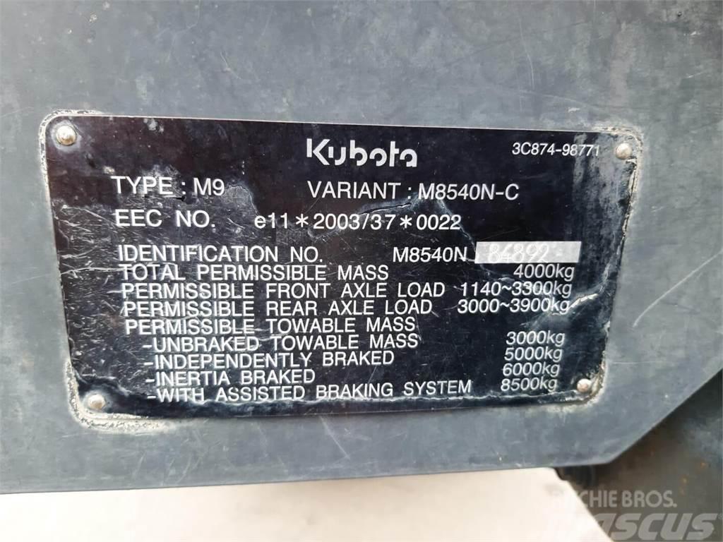 Kubota M8540 Tractores