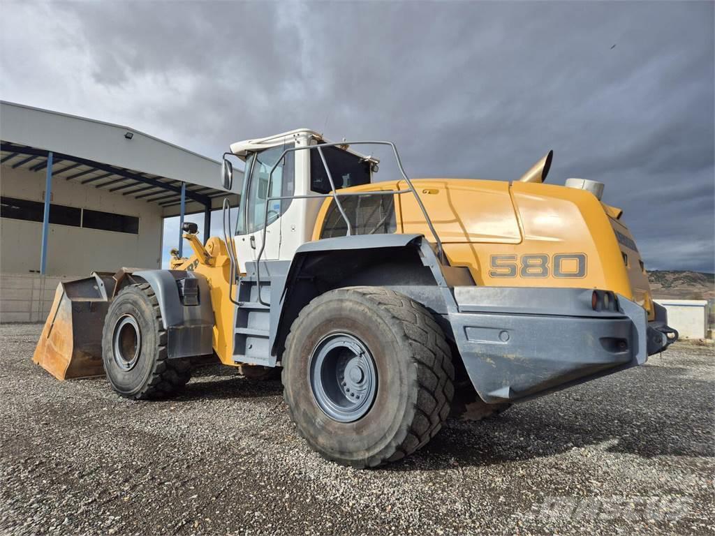 Liebherr L580 Cargadoras sobre ruedas