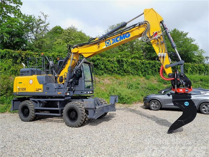 XCMG xe160w Excavadoras de ruedas