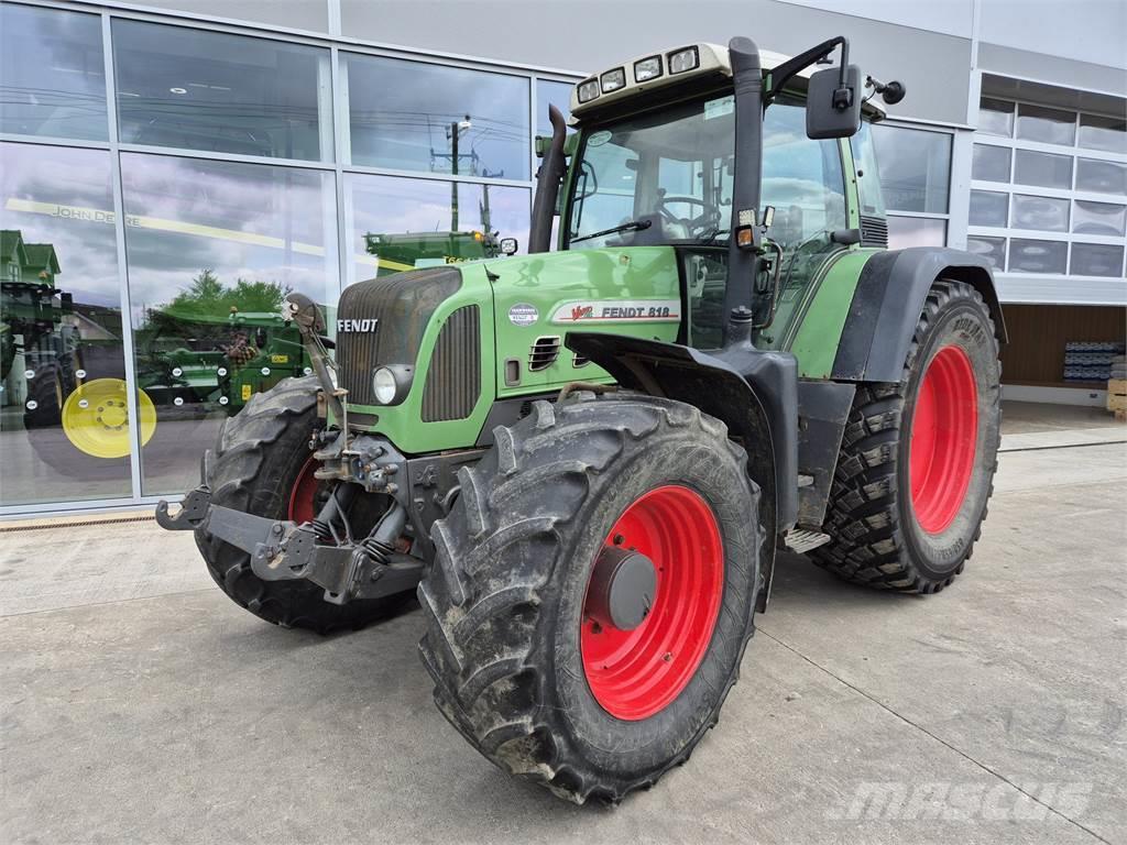 Fendt 818 Tractores