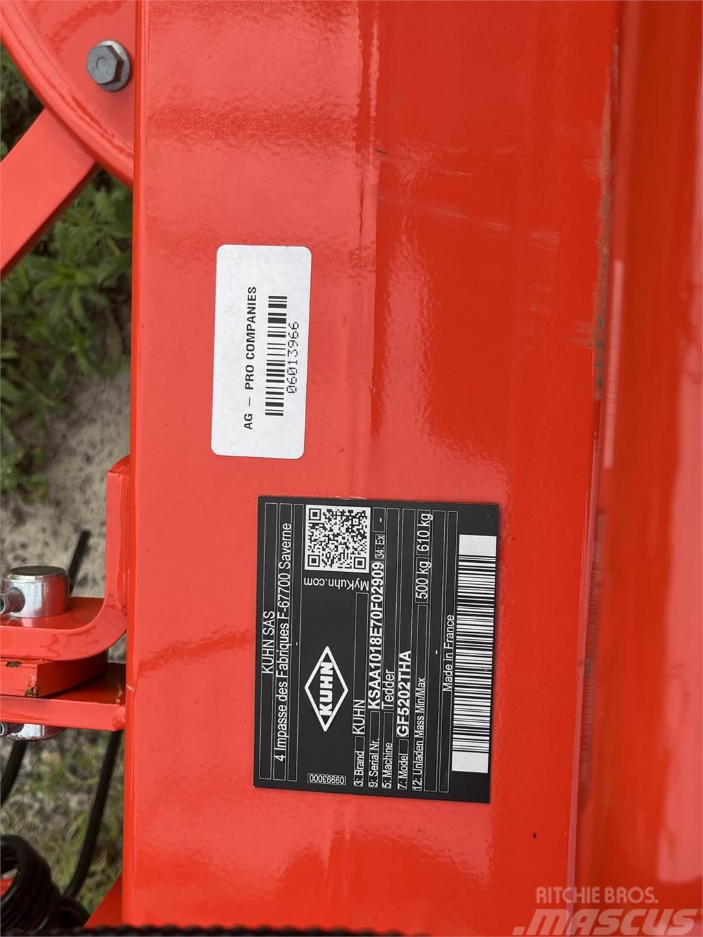 Kuhn GF5202THA Rastrilladoras y rastrilladoras giratorias