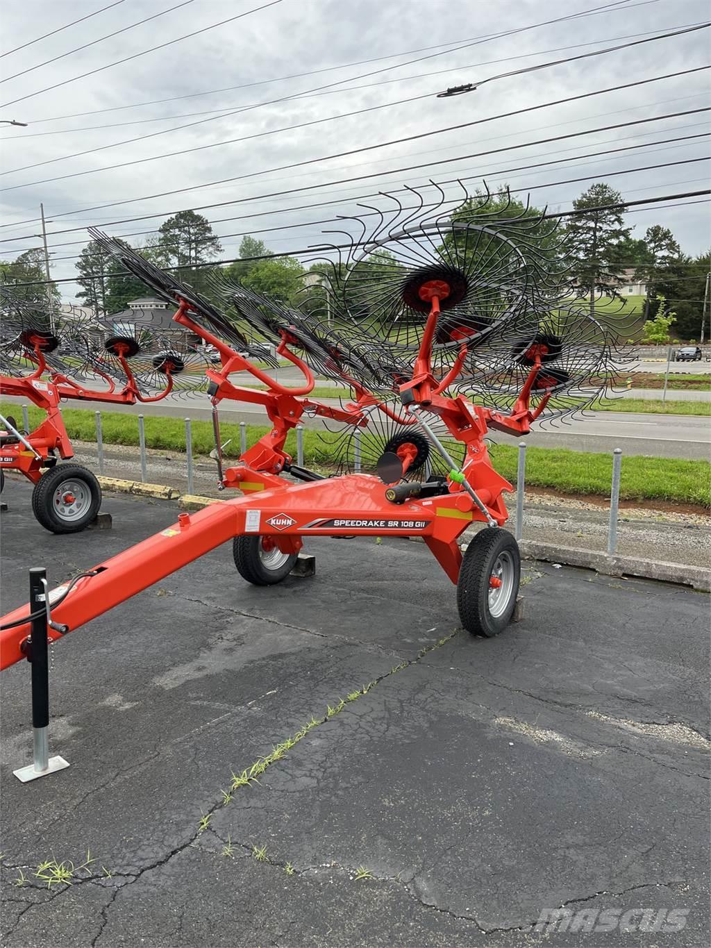 Kuhn SR108 Rastrilladoras y rastrilladoras giratorias