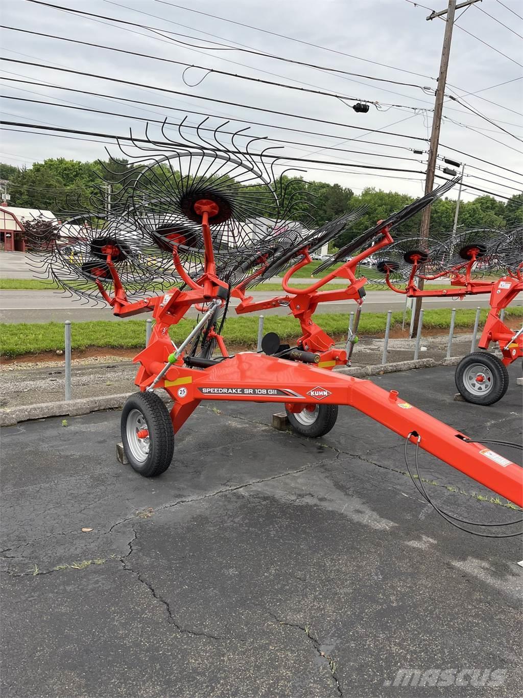 Kuhn SR108 Rastrilladoras y rastrilladoras giratorias