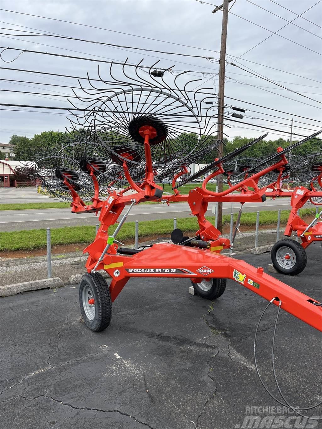 Kuhn SR110 Rastrilladoras y rastrilladoras giratorias