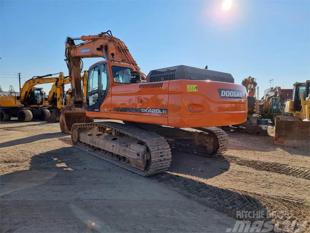 Doosan DX420LC Excavadoras sobre orugas