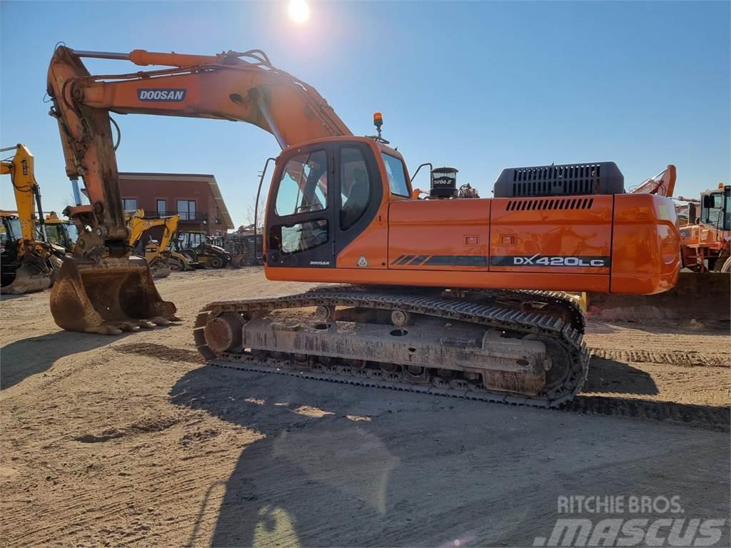 Doosan DX420LC Excavadoras sobre orugas