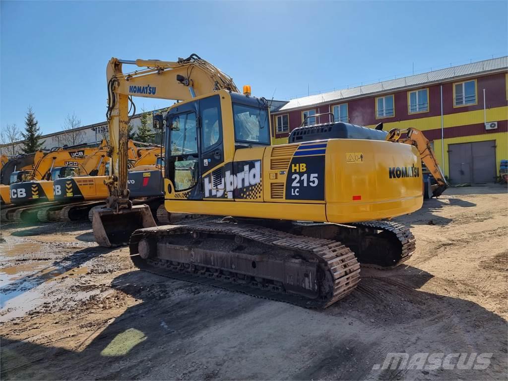 Komatsu HB215 Excavadoras sobre orugas