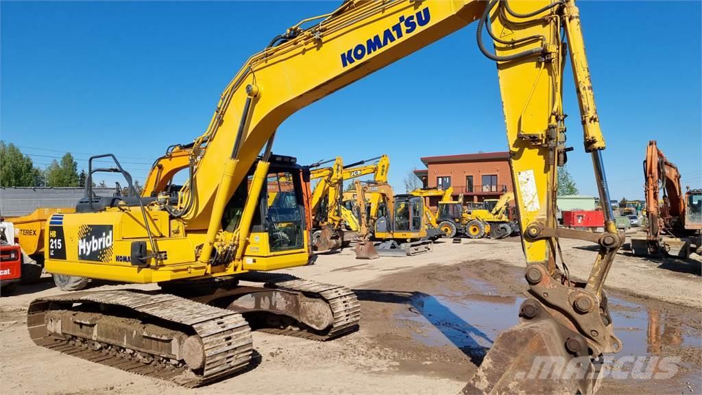 Komatsu HB215 Excavadoras sobre orugas