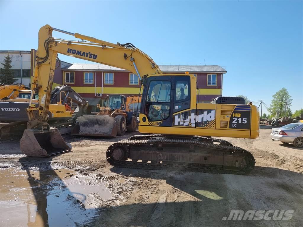 Komatsu HB215 Excavadoras sobre orugas