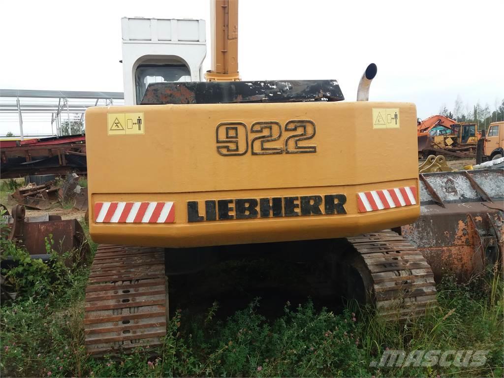 Liebherr 922HDS Excavadoras sobre orugas