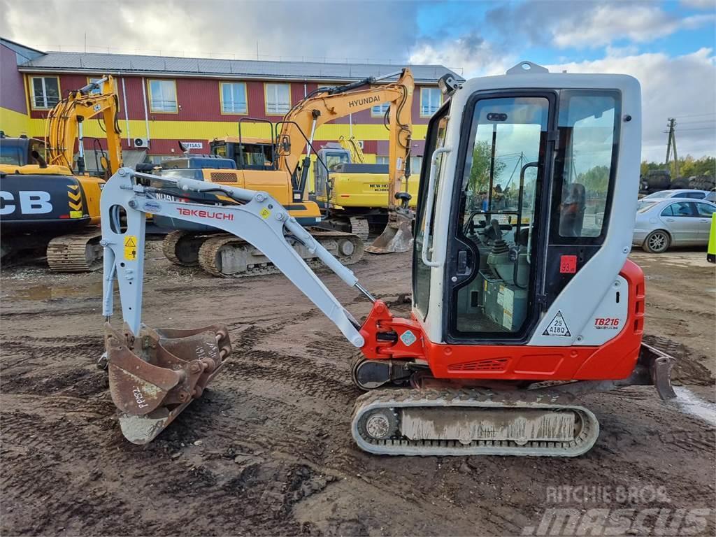 Takeuchi TB216 Miniexcavadoras