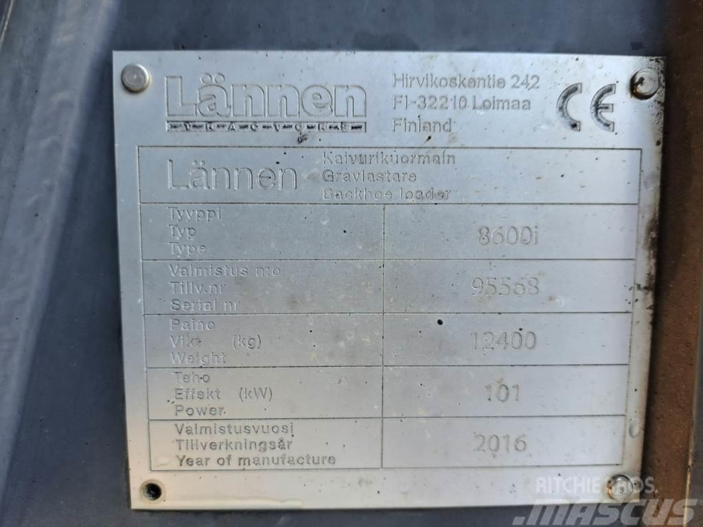 Lännen 8600i Retrocargadoras