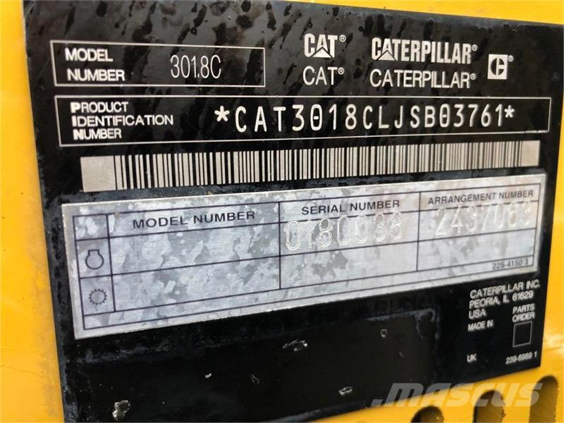 CAT 301.8C Miniexcavadoras