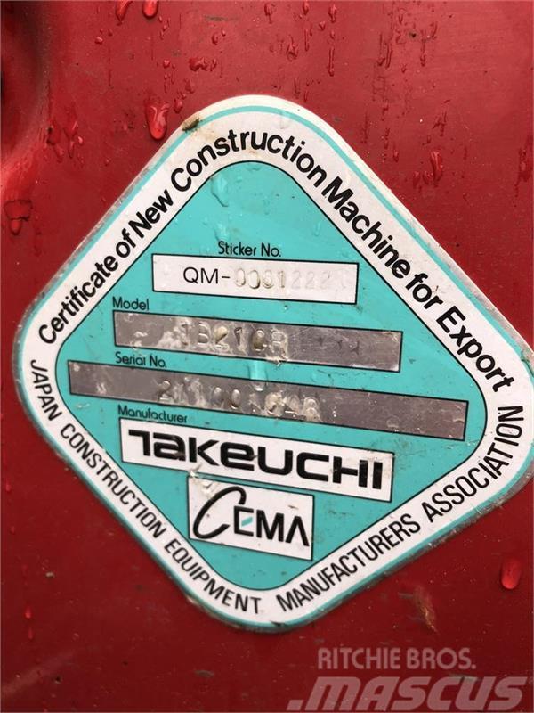 Takeuchi TB210R Miniexcavadoras