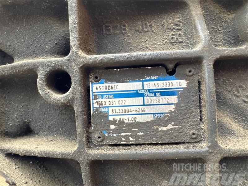 MAN  GEARBOX 12AS2330TD *DAMAGE* Cajas de cambios