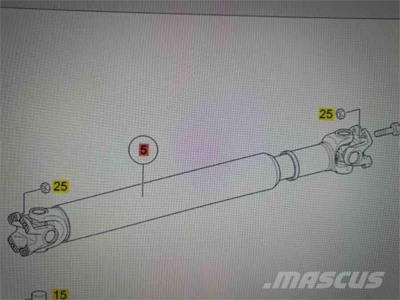 Mercedes-Benz MERCEDES BUS TOURISMO PROPSHAFT A0014109706 Otros componentes