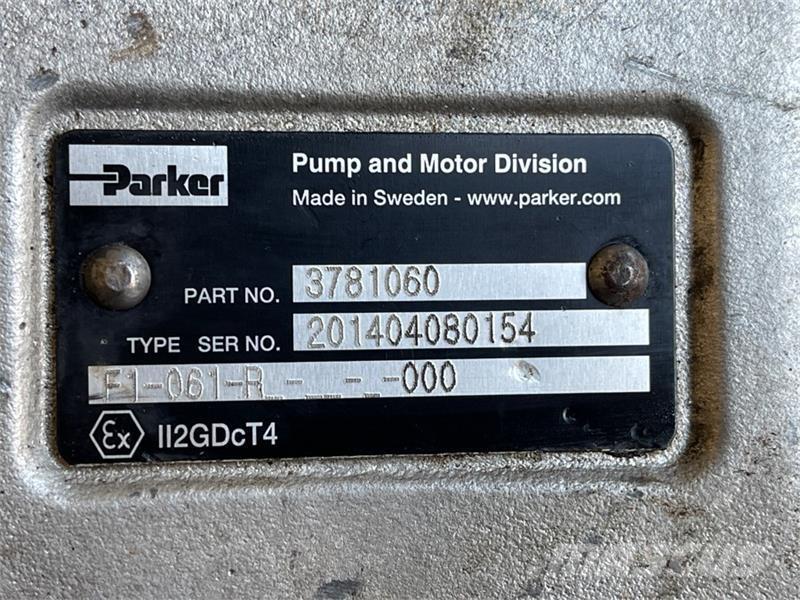 Parker  HYDRAULIC PUMP 3781060 Hidráulicos