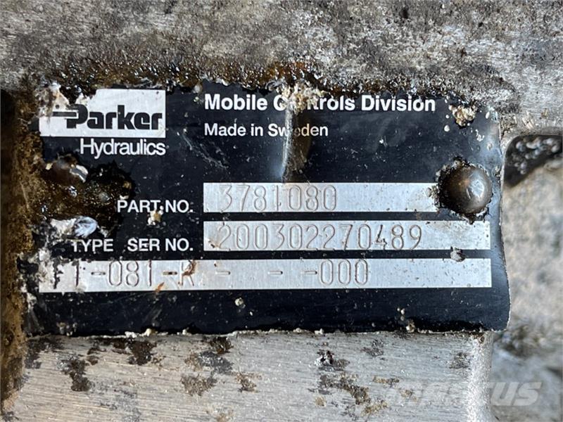 Parker  HYDRAULIC PUMP 3781080 Hidráulicos