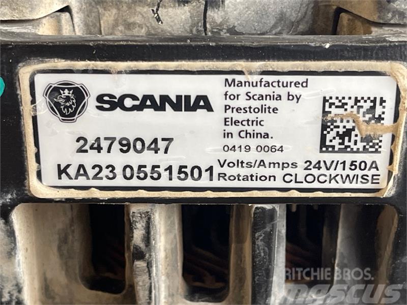 Scania  ALTERNATOR 2479047 Motores