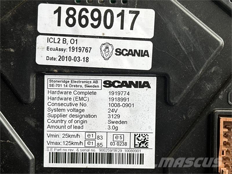 Scania  INSTRUMENT ICL 2647468 Componentes electrónicos