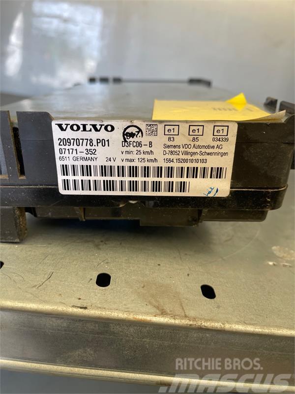 Volvo  INSTRUMENT 20970778 Otros componentes