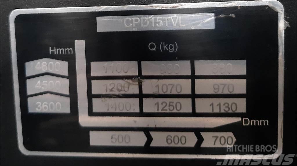 EP CPD15TVL Carretillas de horquilla eléctrica
