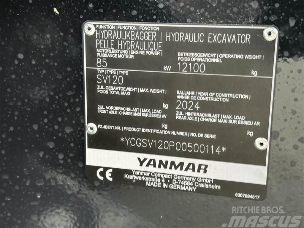 Yanmar SV120 Excavadoras sobre orugas