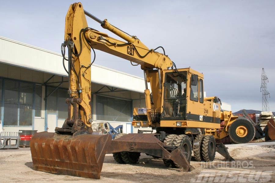 CAT 214B Excavadoras de ruedas