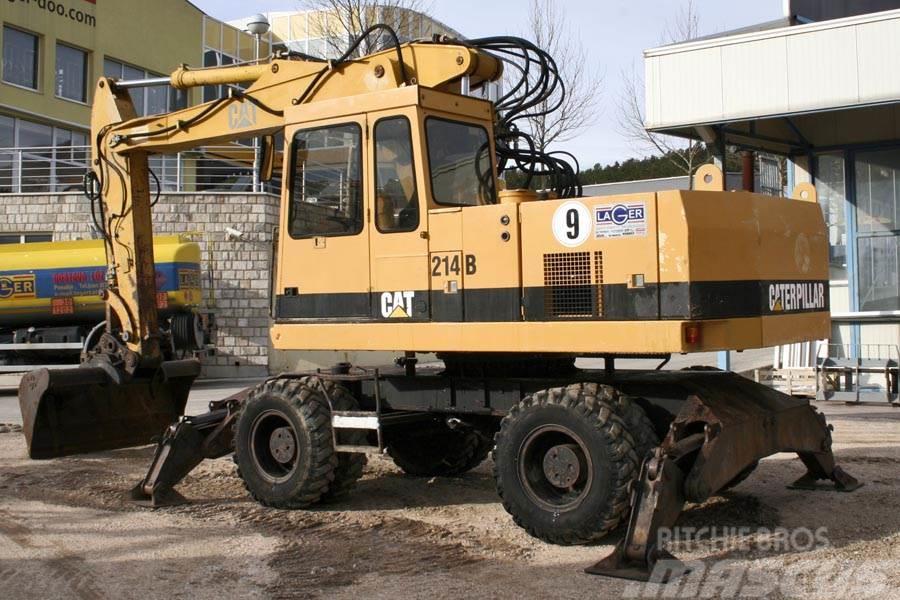 CAT 214B Excavadoras de ruedas