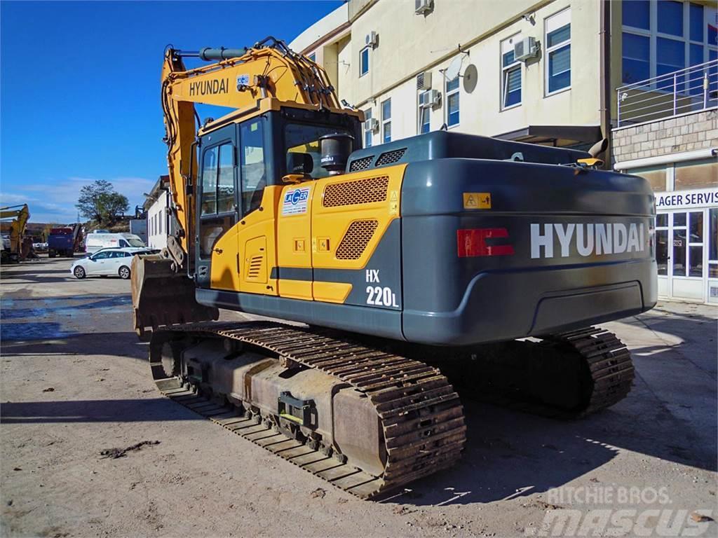 Hyundai HX220L Excavadoras sobre orugas