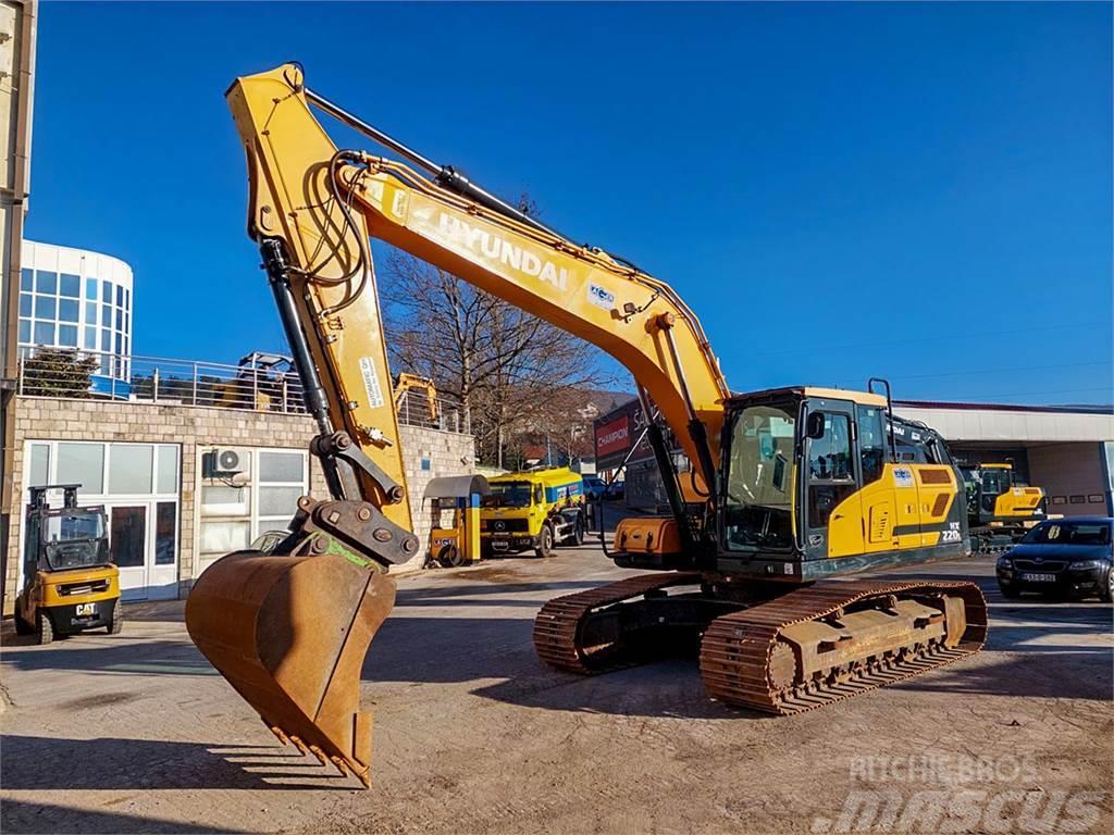 Hyundai HX220L Excavadoras sobre orugas