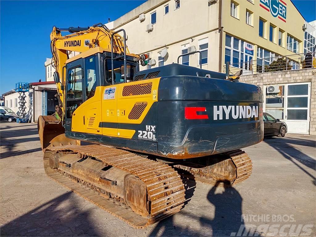 Hyundai HX220L Excavadoras sobre orugas