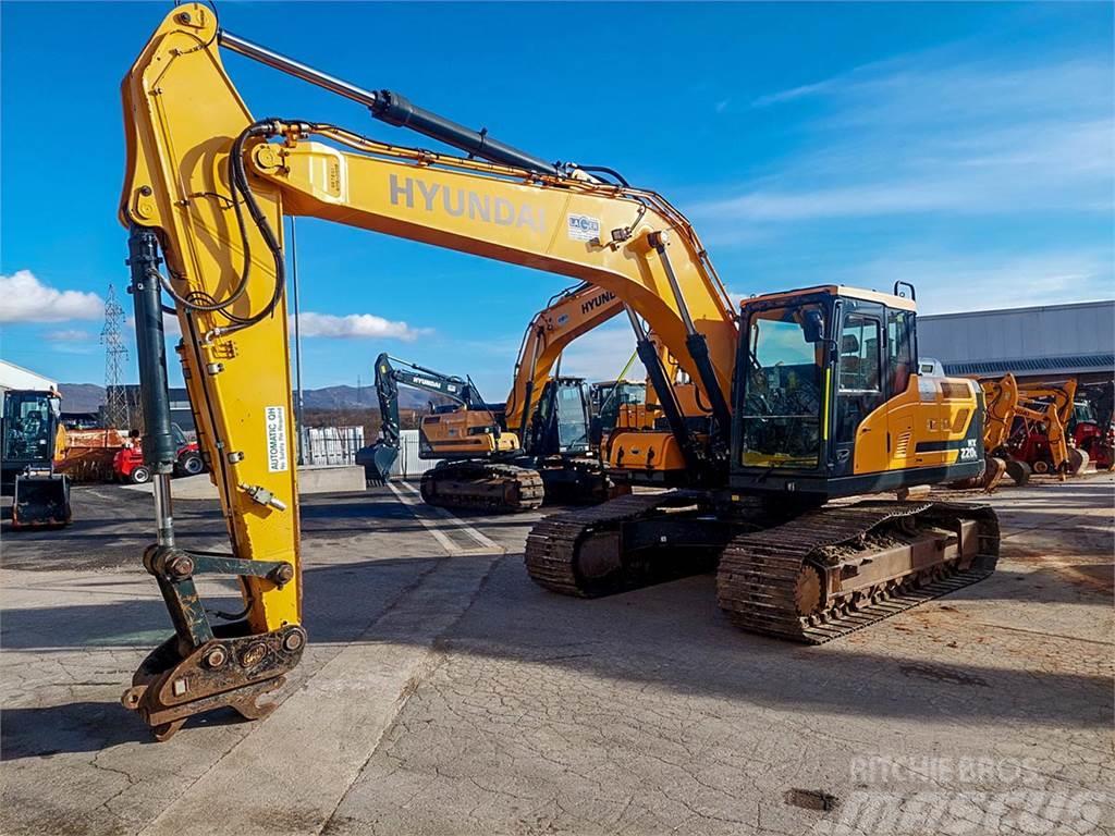 Hyundai HX220L Excavadoras sobre orugas