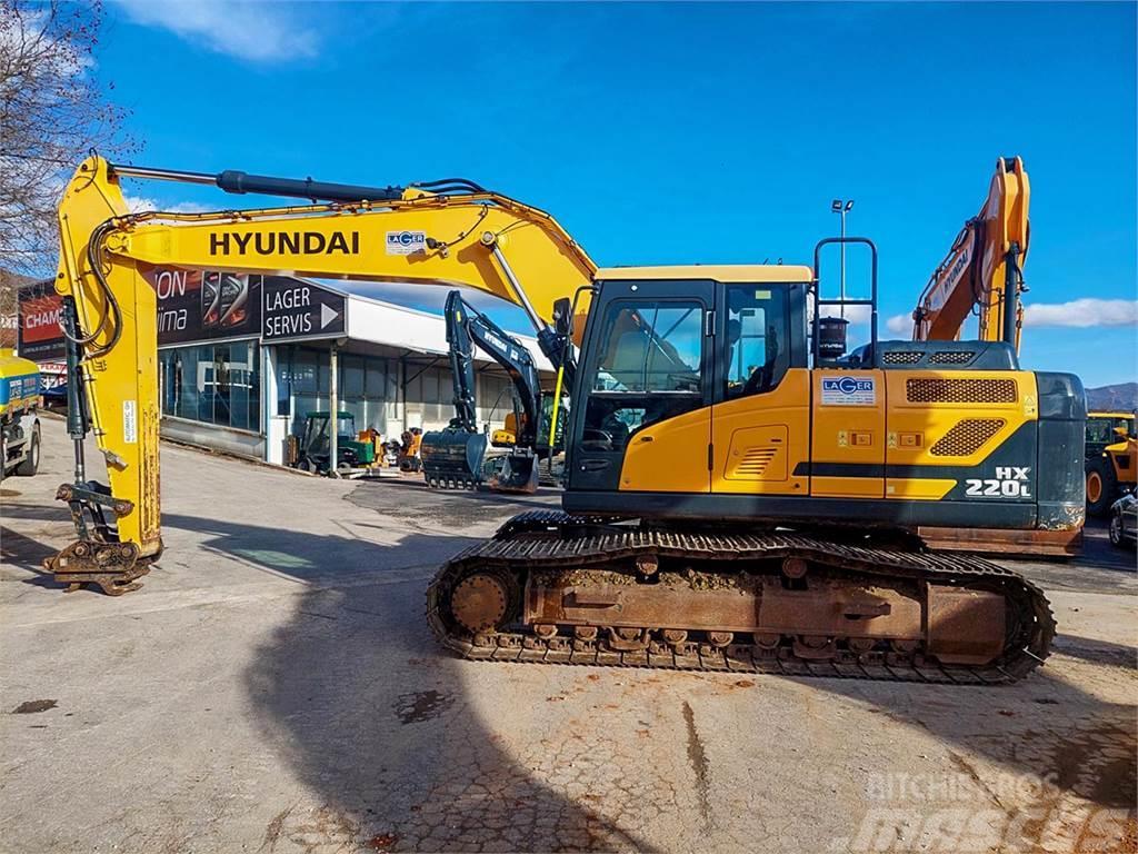 Hyundai HX220L Excavadoras sobre orugas