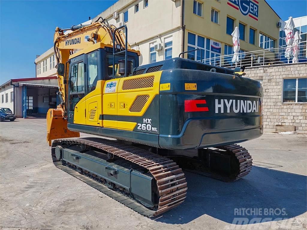 Hyundai HX260NL Excavadoras sobre orugas