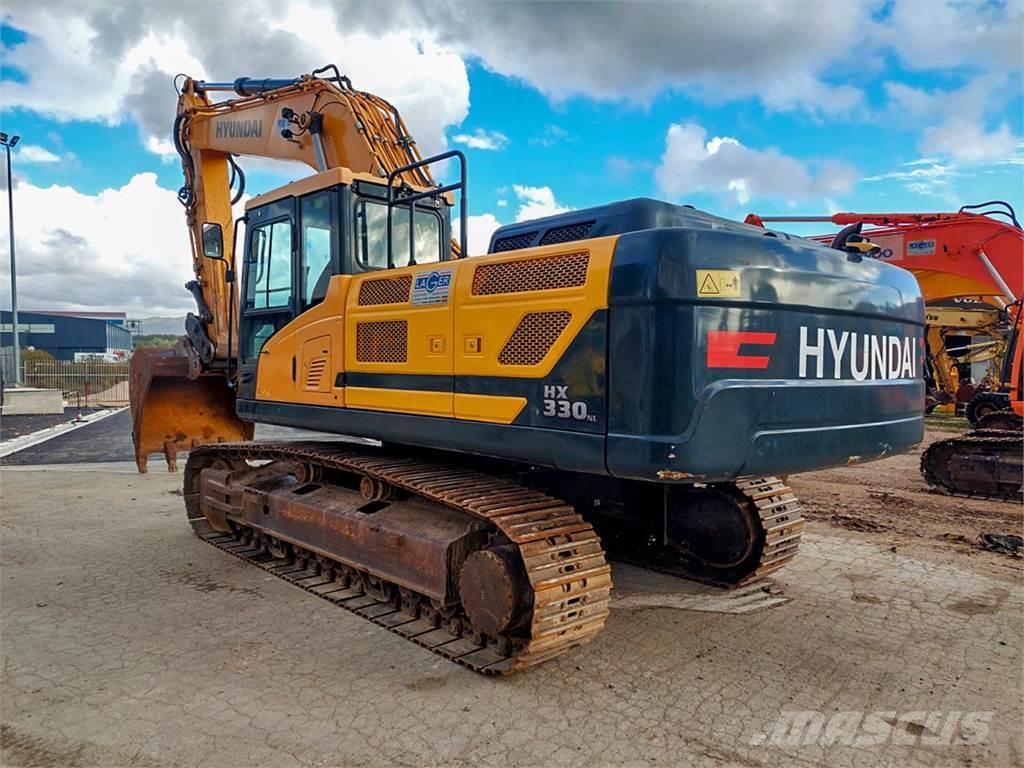 Hyundai HX330NL Excavadoras sobre orugas