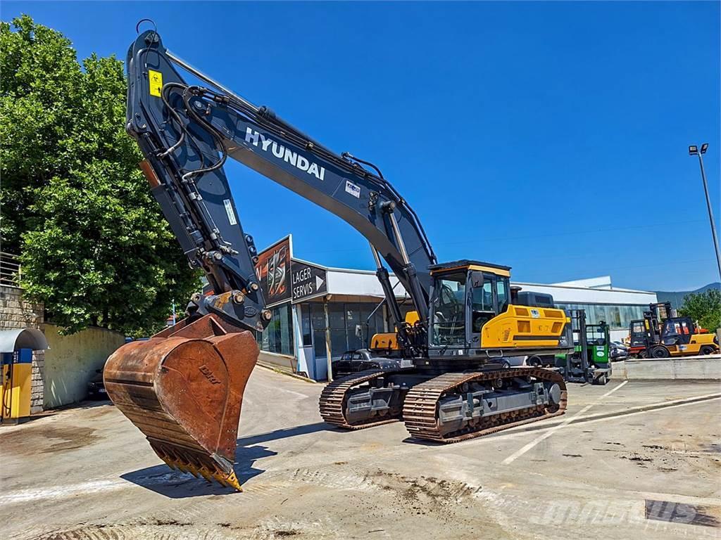 Hyundai HX520L Excavadoras sobre orugas