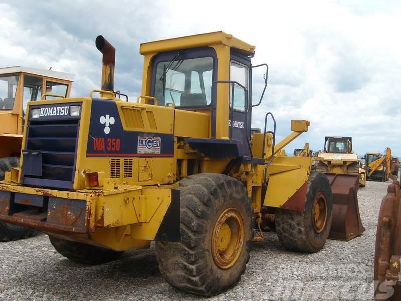 Komatsu WA350 Cargadoras sobre ruedas